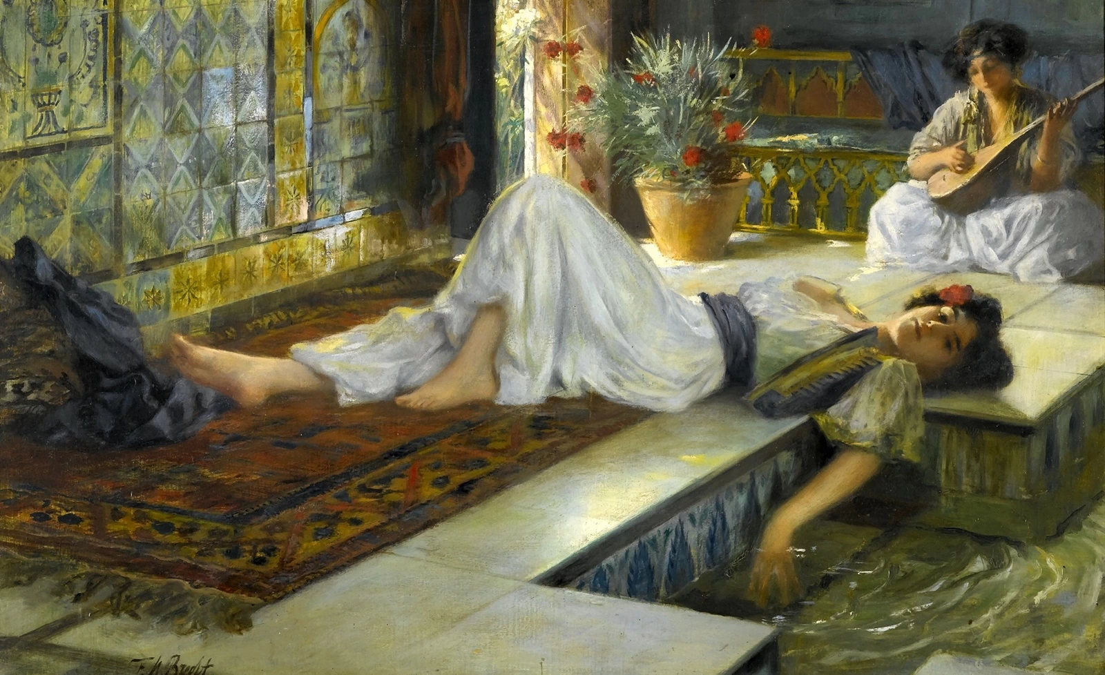 Il tempo libero delle odalische, o Riposo pomeridiano